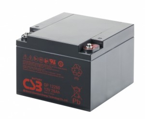 Аккумулятор CSB GP 12260 (12V 26Ah)