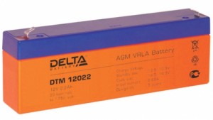 Аккумулятор DELTA DTM 12022
