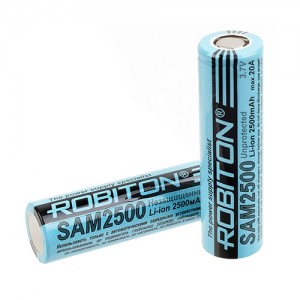 Аккумулятор ROBITON (Samsung) 18650 Li-ion 2500mAh 20A