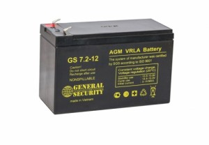 Аккумулятор General Security GS 7,2-12 (12V 7,2Ah)