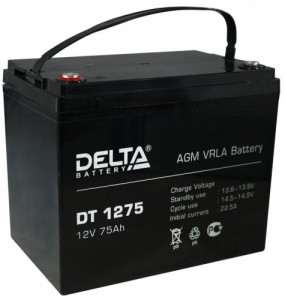 Аккумулятор DELTA DT 1275