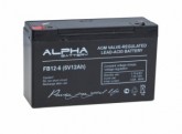 Аккумулятор ALPHA BATTERY FB 12-6 (6V 12Ah)